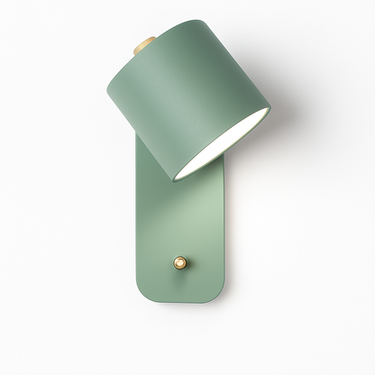 Metal Wall Sconce with Dual-Direction Glow E27 Socket Touch Control Perfect for Bedrooms Hallways and Reading Nooks Modern Minimalist Up-Dow