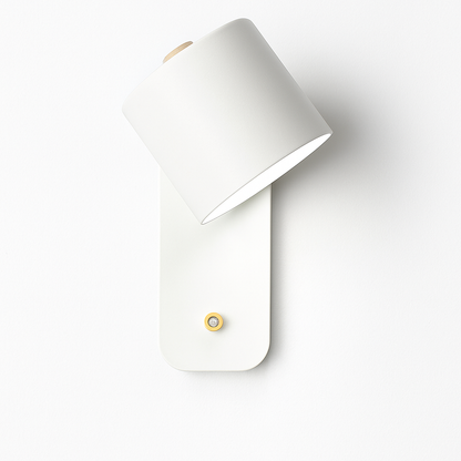 Metal Wall Sconce with Dual-Direction Glow E27 Socket Touch Control Perfect for Bedrooms Hallways and Reading Nooks Modern Minimalist Up-Dow