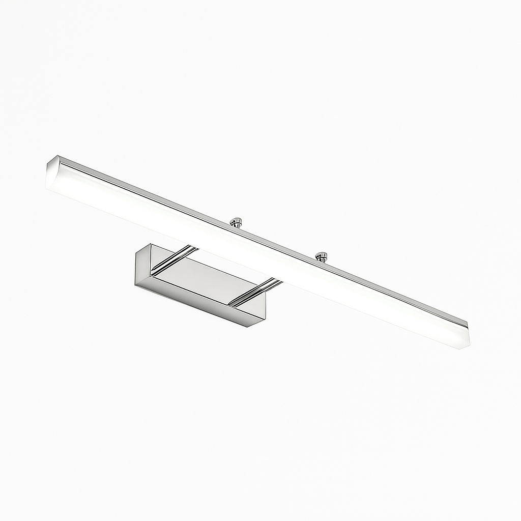 Over-Mirror LED Picture Light – Modern Vanity Wall Sconce for Bathroom or Art – Adjustable Warm/Cool Lighting – Slim Metal Frame