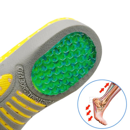 Orthopedic Gel Insoles with Arch Support for Plantar Fasciitis Relief