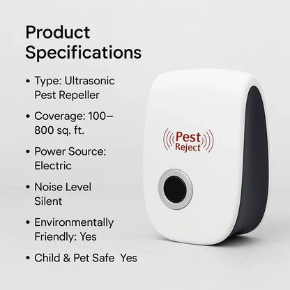 Electronic Ultrasonic Device for Deterring Squirrels in Outdoor Spaces