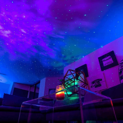 Proyector de estrellas de astronauta, luz nocturna LED con control remoto, 8 modos de color, cabeza giratoria, alimentación por USB, para dormitorio, guardería, decoración espacial y niños