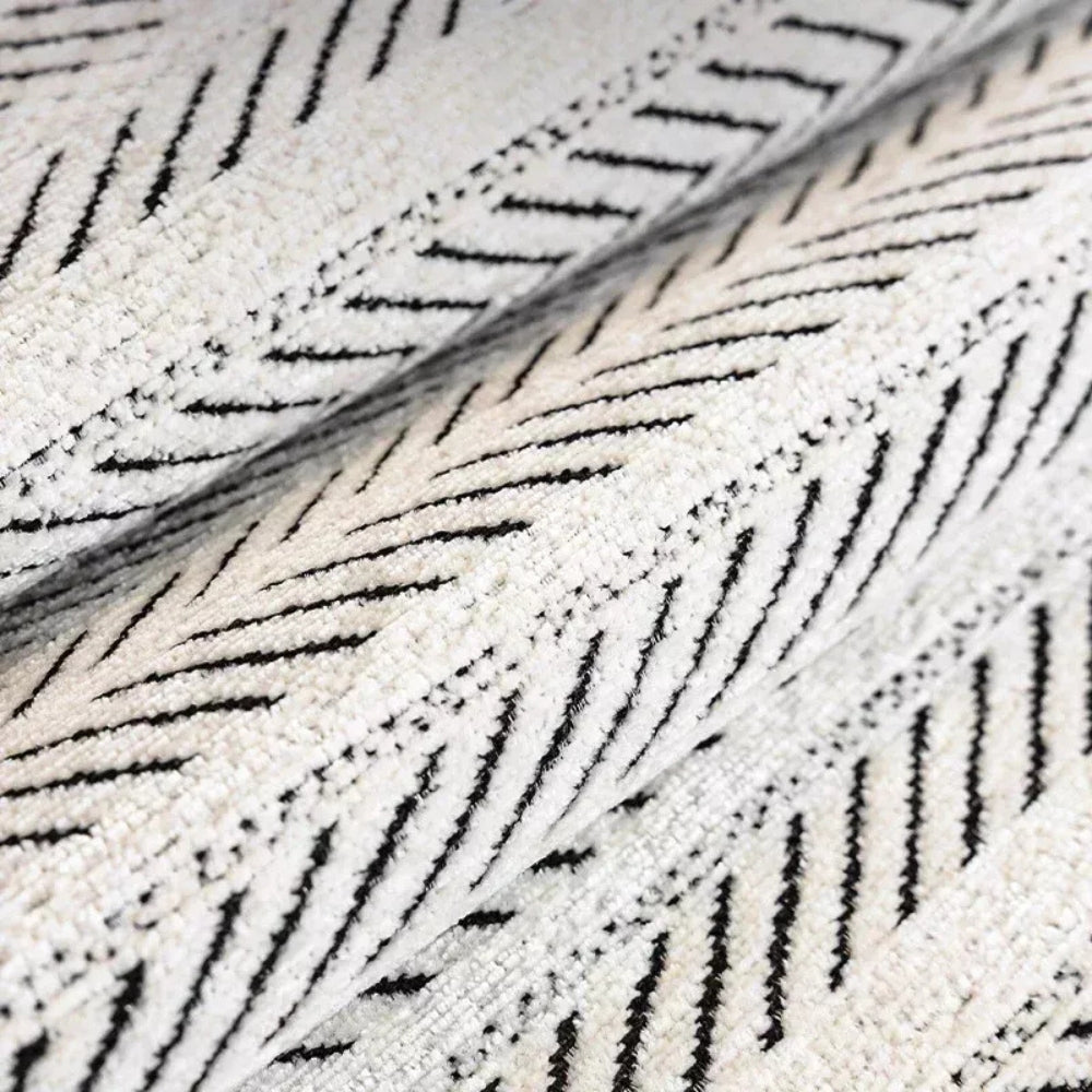 Textured Throw Blanket with Decorative Scalloped Trim for Couch, Chair & Bed – All-Season Microfiber Protection