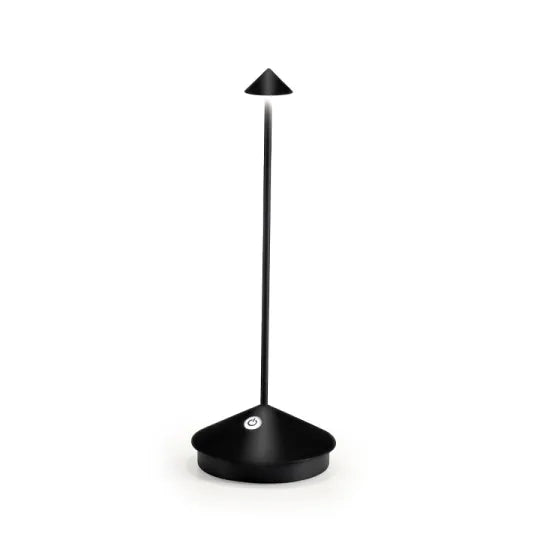 Rechargeable LED Accent Light Aluminum 12 in Tall 185 Lumen Cordless Dimmable 2700K for Patio Bedroom Dining Room Restaurant Nightstand