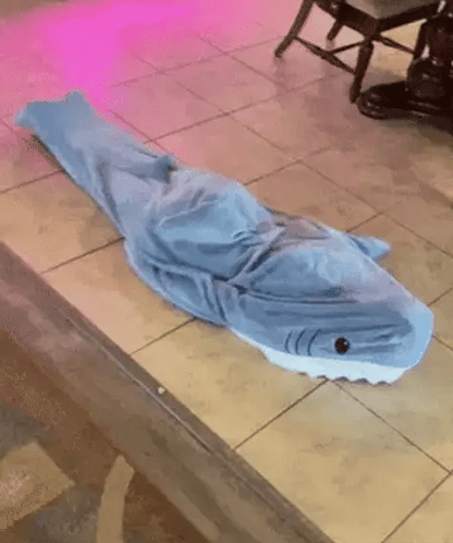 Hooded Blanket Shark Mouth Ultra-Soft Fleece