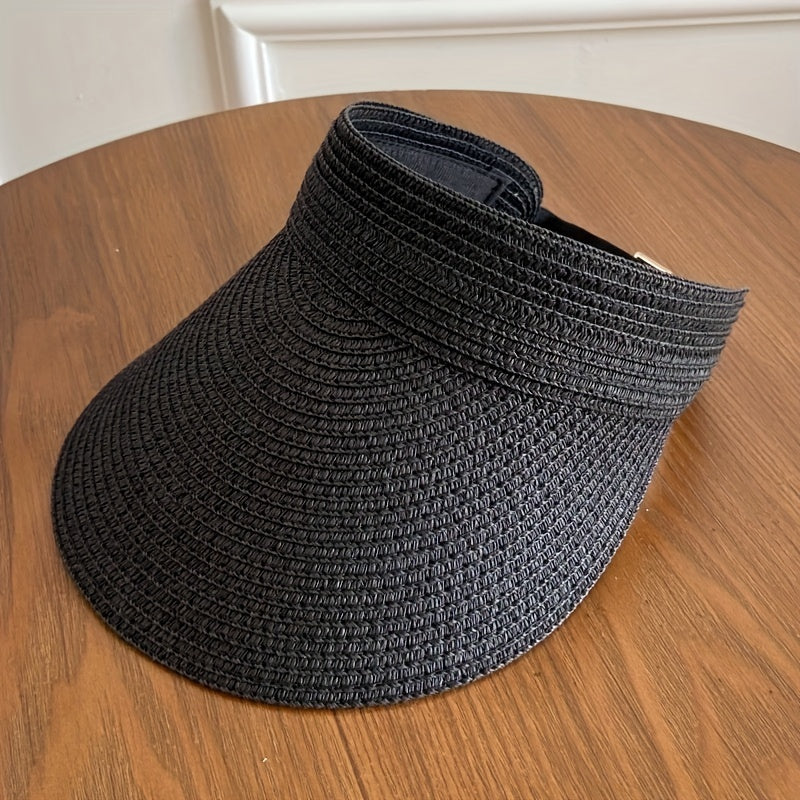 Packable Wide-Brim Sun Hat for Women – Lightweight UV-Blocking Visor