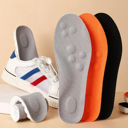 Memory Foam Insoles with Arch Support for All-Day Comfort in Sneakers, Work & Casual Shoes