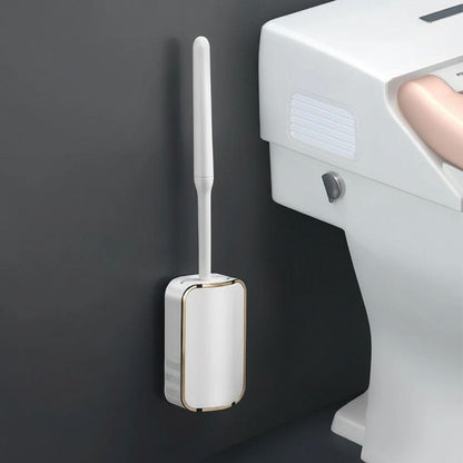 LUXCLEANSE – Wall Mounted Quick Dry Toilet Brush Set