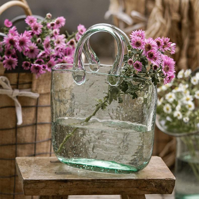 Bag Glass Vase