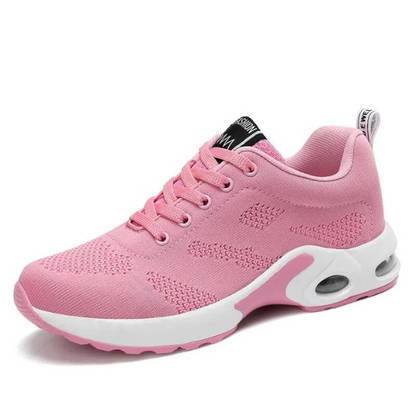 Cushioned Walking Sneakers with Gel Sole for Foot & Back Support – Lightweight Breathable Shoes for Women & Men