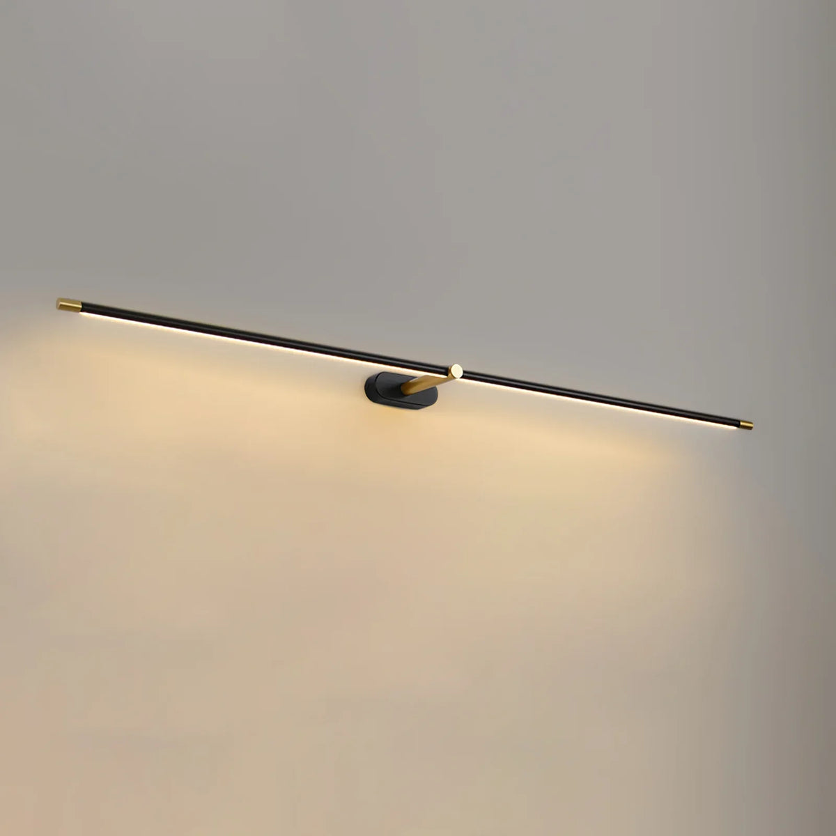LED Vanity Light Bar for Bathroom Mirror – Minimalist Metal Wall Sconce with Warm White Lighting