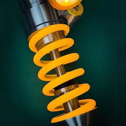 Racing Shock Absorber Desk Light with Rechargeable LED & Touch Dimmer for Gaming Rooms & Garages