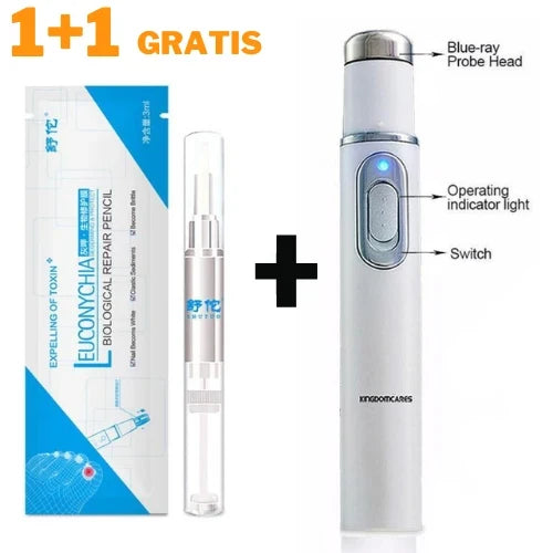 Nail Fungus Treatment Kit Laser Infrared & Blue Light