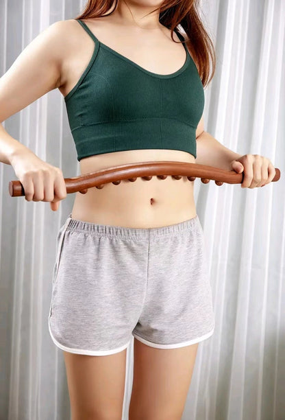 Handheld Muscle Relief Tool for Neck, Shoulders & Back Tension | Deep Tissue Scraping Massager for Home & Gym Use | Ergonomic Self-Care Tool