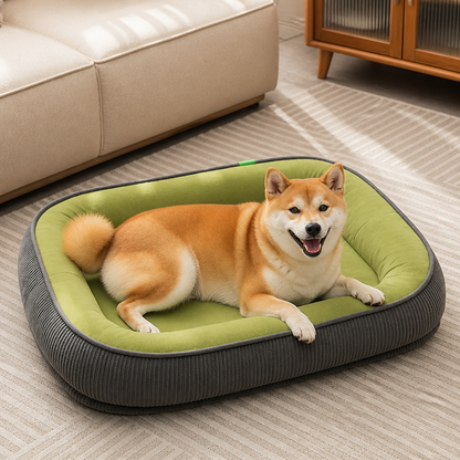 Ortekor All-Season Moisture-Wicking Polyester Dog Bed