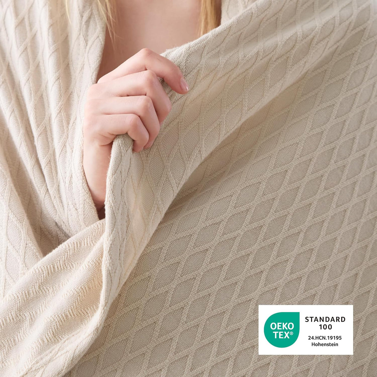 Confort acogedor | Manta de rayón de bambú refrescante para personas calurosas | Manta de verano ligera y transpirable para cama y sofá