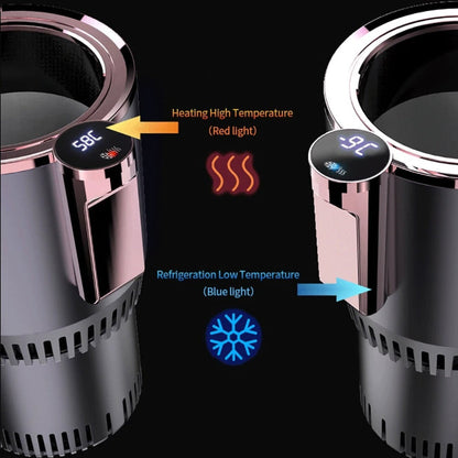 Smart Portable Heated Cup | Beverage Cooler with Dual Temperature Control | Ideal for On-the-Go Enjoyment