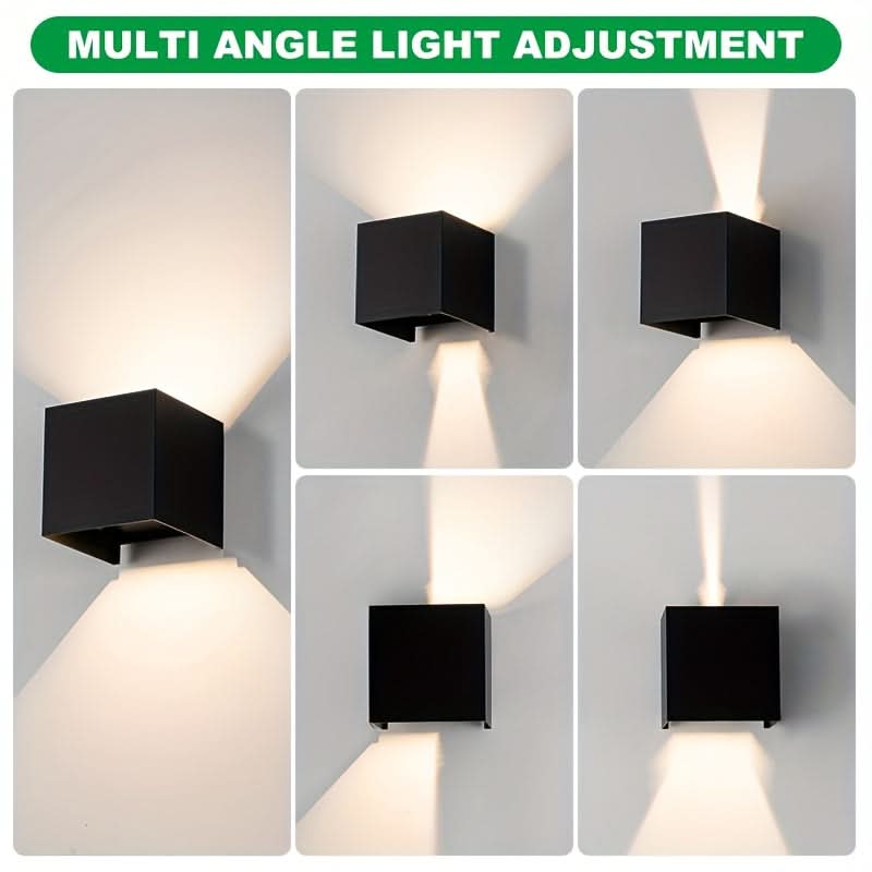 Lumeora - Square Up and Down Outdoor Wall Light