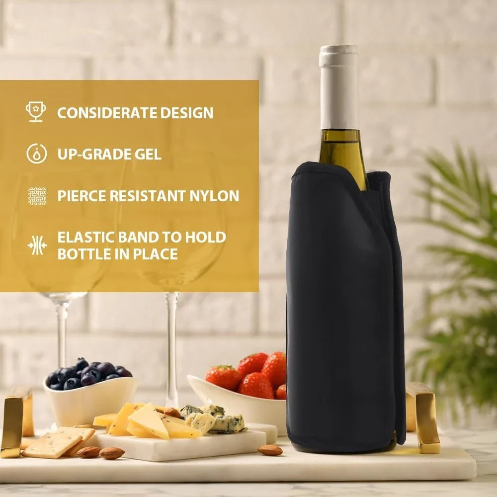 Wynter Wine Cooler - Puncture-Resistant Nylon, Adjustable Collar