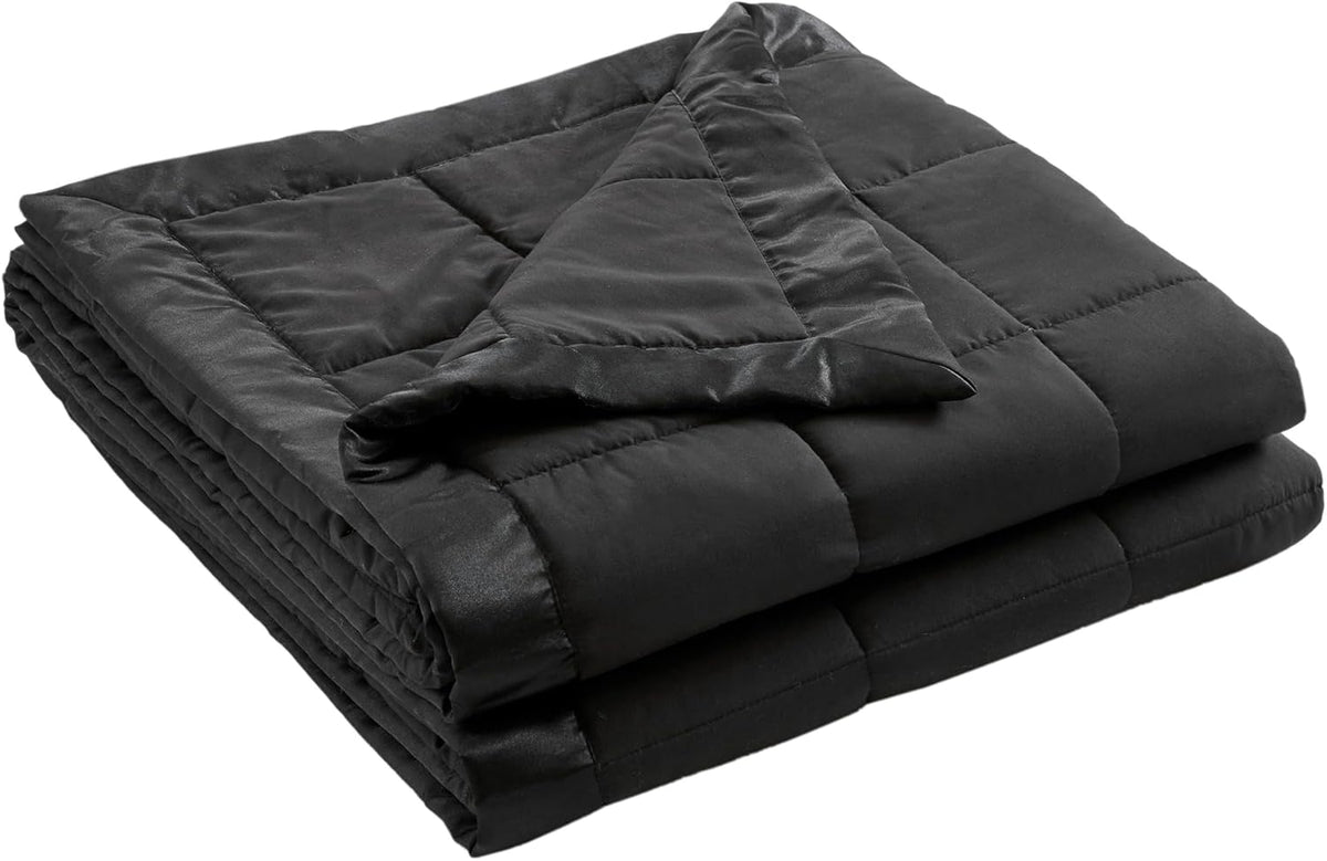 Colección Windom | Manta de plumón alternativo con tratamiento que absorbe la humedad | Cubrecama ligero y suave para todas las estaciones, ribete de satén