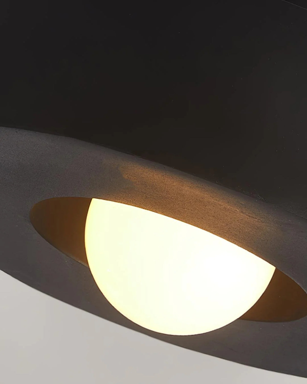 12-Inch Flush Mount LED Ceiling Light Fixture Resin Disc Contemporary Round Panel for Bedroom Hallway Living Room 3000K Warm Glow
