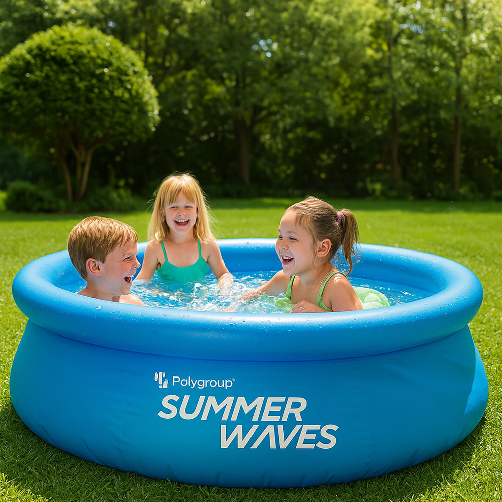 Ortekor Inflatable Pool | Easy Setup with Filter Pump | Spacious Family Fun for Summer Enjoyment