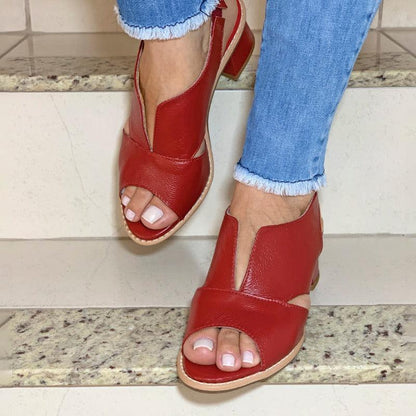 Women's Block Heel Open Toe Sandals for Work & Special Occasions Cushioned Footbed Stable Heel Dressy Evening Shoe