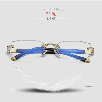 Progressive No-Line Reading Glasses with Blue Light Filter – Computer Readers for Men & Women