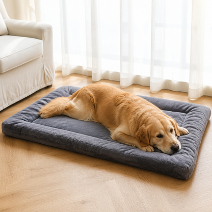 Ortekor Fleece-Filled & Washable Dog Bed (Large)