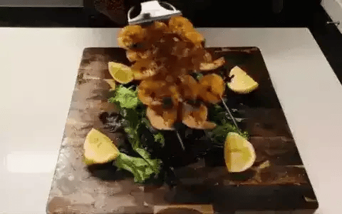 Brochetas para parrilla definitivas | Brochetas para kebab de acero inoxidable con diseño de triple punta | Perfectas para barbacoa y cocina al aire libre