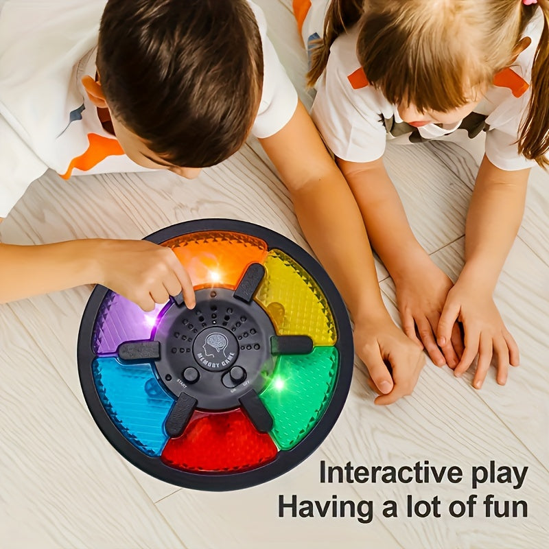Memory Game with Lights and Sounds, Electronic Memory Game for Kids, Educational Toy and STEM Toy for Brain Training
