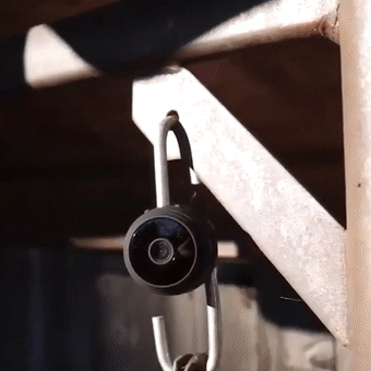 Compact WiFi Mini Camera with 150-Degree Viewing Angle & Night Vision