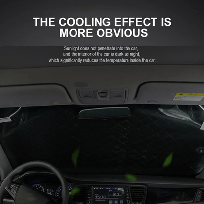 Magnetic Windshield Cover for Winter Ice & Snow Protection – Car Frost Guard with Mirror Flaps – Quick-Install Wind-Resistant Auto Shield