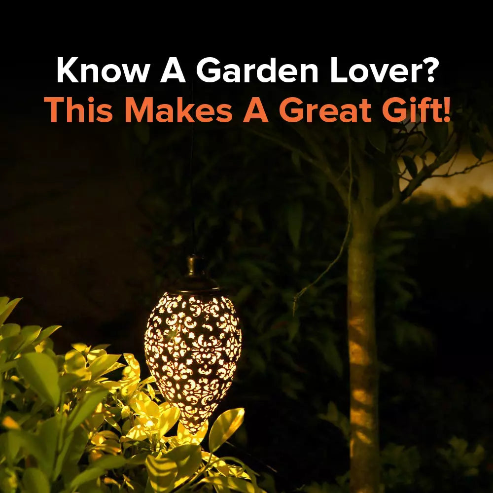 Moroccan Solar Garden Lantern