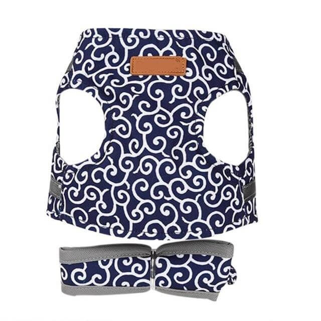 Reflective Cat Harness and Leash Set with Adjustable Vest for Safe Walking, Hiking & Training