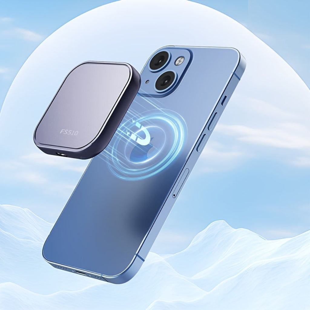 Magnetic Portable Power Bank Charger with USB Connectivity | Compact Design for Everyday Use