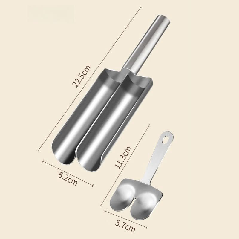 BALLPRO – Molde de acero inoxidable para hacer albóndigas