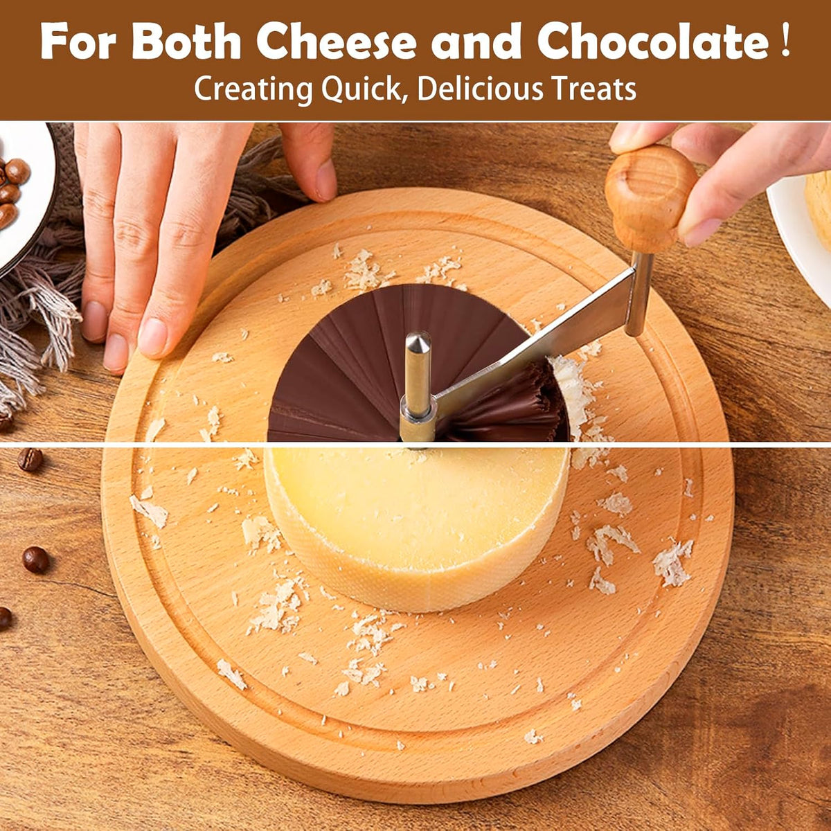 Rosette Royale™ - Cheese Curler Wheel