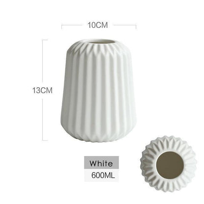 Sakura Grace Ceramic Vases