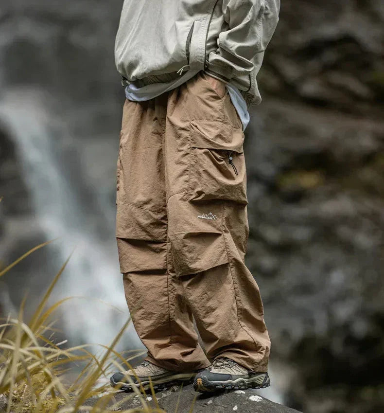 Rain-Ready Cargo Pants for Women – Waterproof Outdoor Trousers with Relaxed Fit for Hiking, Travel & Everyday Wear