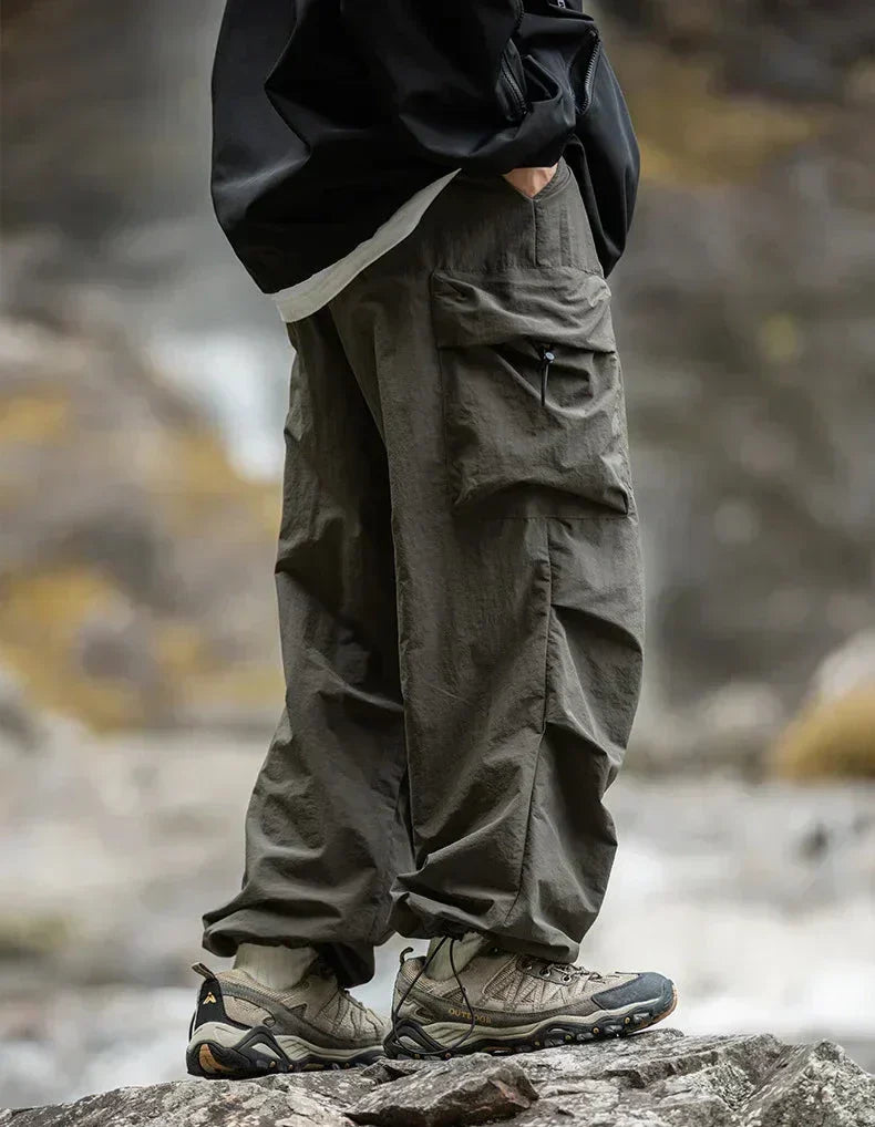 Rain-Ready Cargo Pants for Women – Waterproof Outdoor Trousers with Relaxed Fit for Hiking, Travel & Everyday Wear
