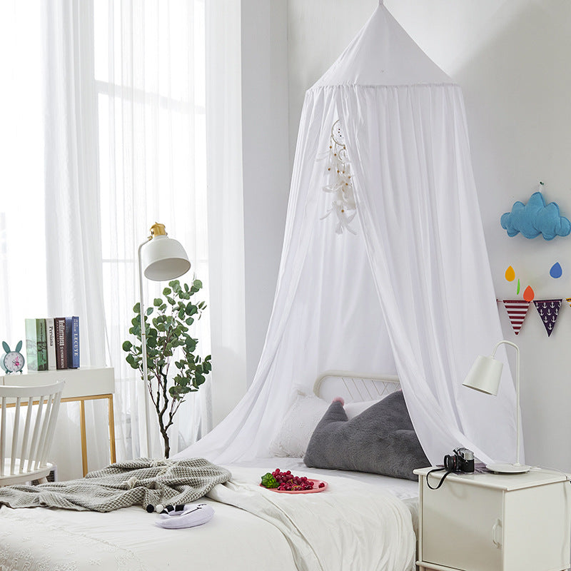Sheer Hanging Tent Drape for Kids Bedroom – Cozy Hideaway Curtain with Light-Blocking Fabric for Naps & Reading Nook