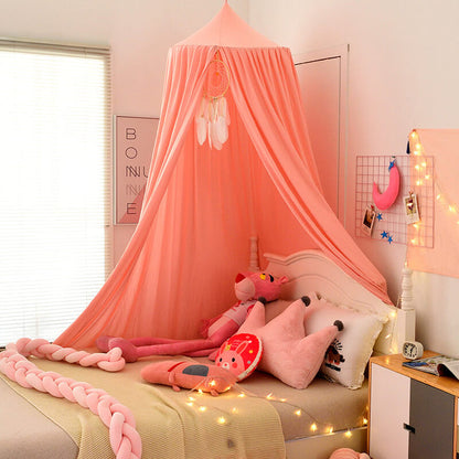 Sheer Hanging Tent Drape for Kids Bedroom – Cozy Hideaway Curtain with Light-Blocking Fabric for Naps & Reading Nook