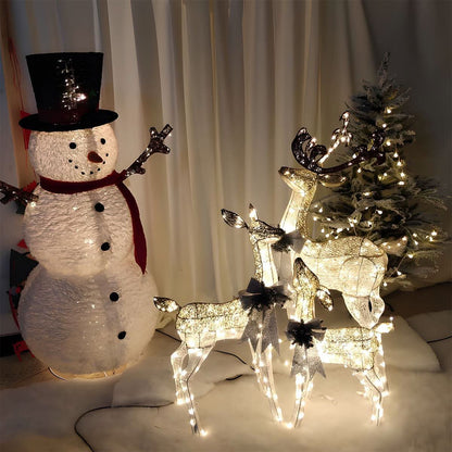 ELKLUME – Christmas Elk Lighting for Elegant Holiday Glow
