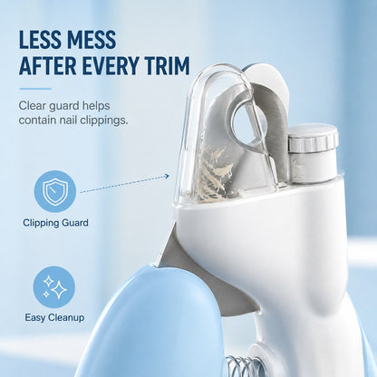 Ortekor Pet Nail Clippers for At-Home Grooming – LED Guard & Mini Styles for Cleaner, Easier Dog & Cat Nail Trims