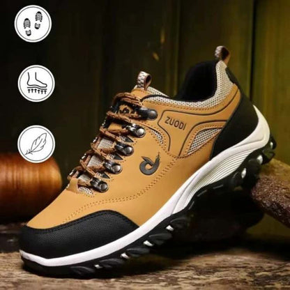 Orthopedic Hiking Shoes for Men & Women with Arch Support & Pain Relief, Wide Toe Box Sneakers for All-Day Comfort, Breathable Walking Shoes