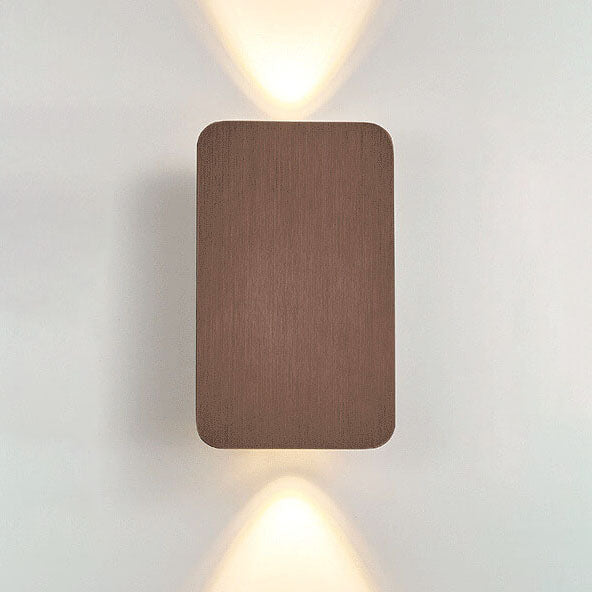 6W LED Metal Sconce for Entryways & Cozy Spaces – Hardwired Modern Fixture in Black, Gold, Coffee & Gray