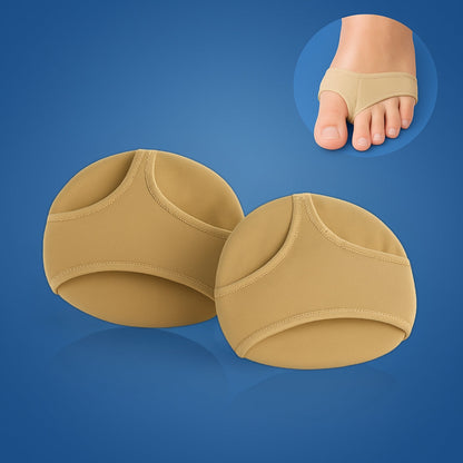 Almohadillas metatarsales de gel para aliviar el dolor en la planta del pie | Plantillas de soporte acolchado para el antepié para neuroma de Morton y comodidad de uso diario