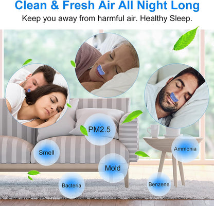 Portable Sleep Apnea Relief Device – Compact Nasal Airway Opener for Snore Reduction & Better Breathing