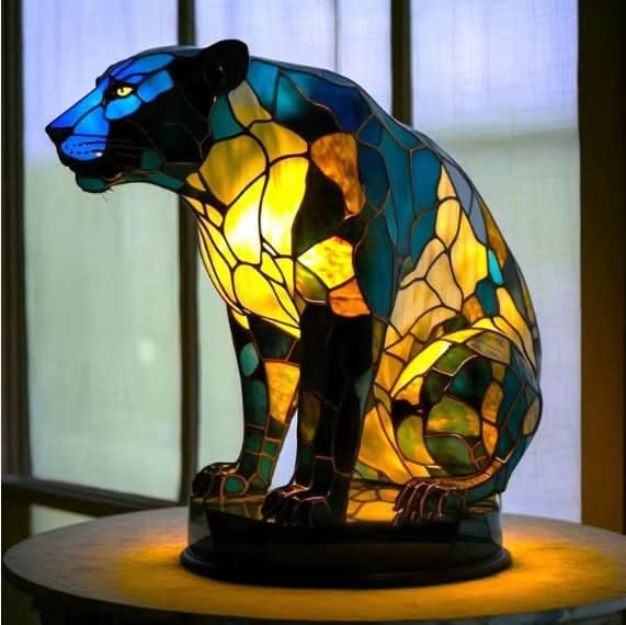 Dog Breed Sculpture LED Night Light USB Powered Desk Lamp for Bedroom Home Office Nightstand Decorative Accent Lighting
